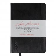 Дневник датированный Legacy твердый 368 стр. Leo Planner A5 2027 252735 черный