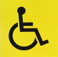 Наклейка TERRAPLUS Инвалид