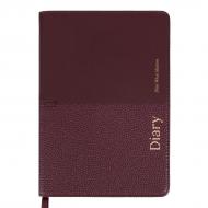Дневник датированный Royal твердый 368 стр. Leo Planner A5 2027 252770 бордовый