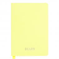 Дневник недатированный Ray мягкий 320 стр. Leo Planner A5 2027 252775 лимонный
