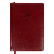 Дневник датированный Vector твердый 368 стр. Leo Planner A5 2027 252759 коричневый