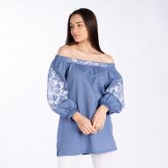 Вышиванка Эдельвика синий р. 46 126-22/00