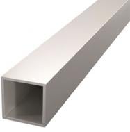 Труба квадратная алюминиевая АЛЮПРО 25x25x1,5 мм 1000 мм Труба квадратная алюминиевая АЛЮПРО 25x25x1,5 мм 1000 мм