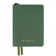 Дневник датированный Flow мягкий 352 стр. Leo Planner A6 2027 252791 зеленый