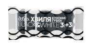 Губка для посуды Добра господарочка Black&White Волна 6 шт.