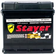 Акумулятор автомобільний STAYER Black 6CT-50 А1 Евро 50Ah 420A 12V «+» праворуч (ISD-50-0)