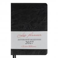 Дневник датированный Status твердый 368 стр. Leo Planner A5 2027 252724 черный