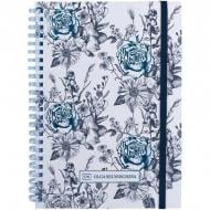 Блокнот Axent А5 80 лист. клетка OS Blue garden