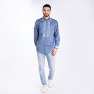 Вышиванка Эдельвика синий р. 54 390-22/00