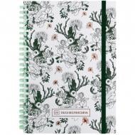 Блокнот Axent А5 80 лист. клетка OS Green birds