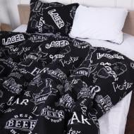 Комплект постельного белья Бязь 17-0510 Beer Bar blac 2х160х220 см мультиколор MirSon