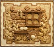 Декор гіпсовий Живий камінь Вікно