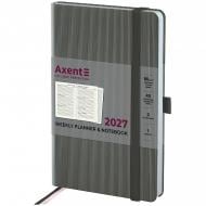 Щотижневик датований Partner Lines Axent A5 2027 8515-27-03-A сірий