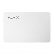 Карта защищена бесконтактная Ajax Pass (комплект 10 шт.) для клавиатуры KeyPad Plus белый