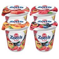 Йогурт Zott в ассортименте со вкусом (малина, персик, клубника, лесные ягоды)