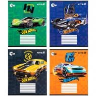 Зошит шкільний 12 арк. коса лінія Hot Wheels KITE
