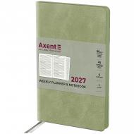 Щотижневик датований Partner Soft Cloud Axent A5 2027 8537-27-4-A салатовий