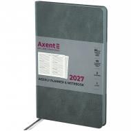 Щотижневик датований Partner Soft Cloud Axent A5 2027 8537-27-2-A сірий