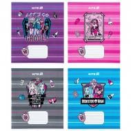 Зошит шкільний 12 арк. коса лінія Monster High KITE