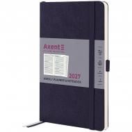 Щотижневик датований Partner Soft Skin Axent A5 2027 8509-27-02-A синій
