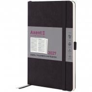 Еженедельник датированный Partner Soft Skin Axent A5 2027 8509-27-01-A черный
