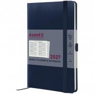 Щотижневик датований Partner Strong Axent A5 2027 8505-27-02-A синій