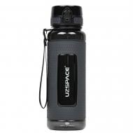 Спортивная бутылка Uzspace Diamond 950 мл черная 5046