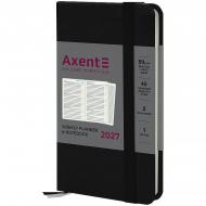 Щотижневик датований Pocket Strong чорний Axent A6 2027 8508-27-01-A чорний