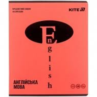 Тетрадь предметная 48 лист. линейка Brigh English KITE