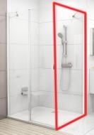 Душевая стенка Ravak Chrome CPS-100 белая TRANSPARENT 9QVA0100Z1