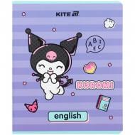 Тетрадь предметная 48 лист. линейка Kuromi English KITE