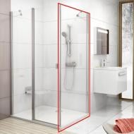 Душевая стенка Ravak Chrome CPS-90 сатин TRANSPARENT 9QV70U00Z1