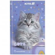 Книга для нотаток KITE А6 80 арк. клітинка Rachael Hale R25-199
