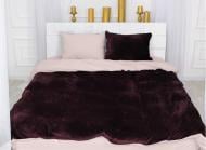Наволочка велюр Winter Terry 28-0020 Torenia 50x70 см фиолетовый/пудровый MirSon