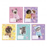 Зошит шкільний 12 арк. клітинка Studio Pets SP25-232 KITE