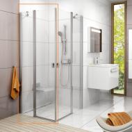 Душові двері Ravak Chrome CRV2-90 сатин TRANSPARENT 1QV70U00Z1