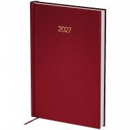 Дневник датированный Classic Style Axent A5 2027 8840-27-3-A бордовый