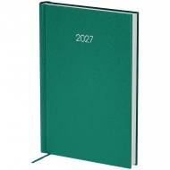 Дневник датированный Classic Style Axent A5 2027 8840-27-5-A аквамарин
