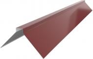 Планка конька глянцевая PSM PROFILE RAL 3011 красная 2 м