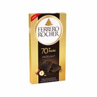 Черный шоколад Ferrero ROCHER c лесными орехами