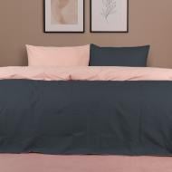 Комплект постельного белья Бязь Marco (12-0712 + 16-5803) 175х210 см бежевый/серый MirSon