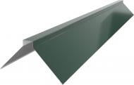 Планка конька глянцевая PSM PROFILE RAL 6005 зелёная 2 м