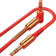 Кабель Luxe Cube AUX Spring Red 1 м красный (8886668686198)