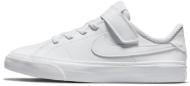 Кроссовки для девочек демисезонные Nike Court Legacy DA5381-104 р.35 белые Кроссовки для девочек демисезонные Nike Court Legacy DA5381-104 р.35 белые