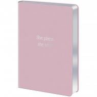 Дневник датированный Partner Mellow She plans She wins Axent A5 2027 8823-27-5-A розовый
