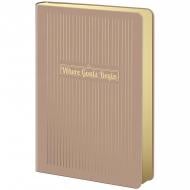 Дневник датированный Partner Mellow Where goals begin Axent A5 2027 8823-27-2-A бежевый