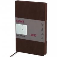 Дневник датированный Partner Soft Cloud коричневый Axent A5 2027 8837-27-1-A коричневый