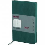 Дневник датированный Partner Soft Cloud Axent A5 2027 8837-27-3-A изумрудный