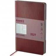 Дневник датированный Partner Soft Muse Axent A5 2027 8827-27-1-A бордовый