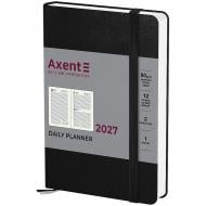 Дневник датированный Strong Axent A6 2027 8833-27-01-A черный